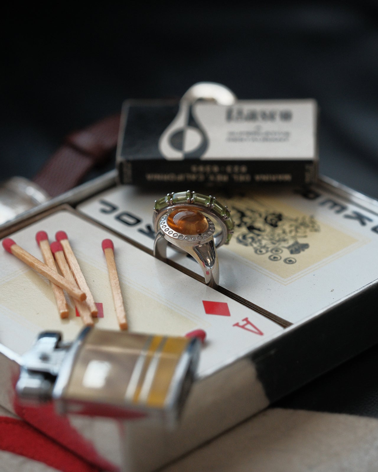 Citrine Signet Ring